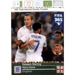 Raheem Sterling - Harry Kane International Double Trouble England 369 FIFA 365 Adrenalyn XL 2015-16