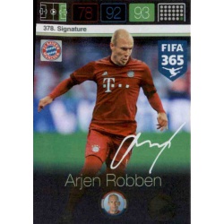 Arjen Robben Signatures Bayern München 378 FIFA 365 Adrenalyn XL 2015-16