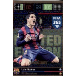 Luis Suárez Limited Edition Barcelona FIFA 365 Adrenalyn XL 2015-16