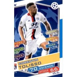 Clément Grenier Away Goal LYO8 Match Attax Champions 2016-17