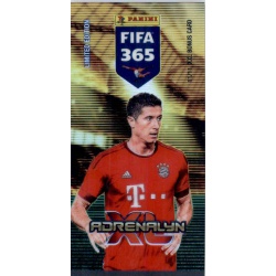 Robert Lewandowski Bonus XXL Limited Edition Barcelona FIFA 365 Adrenalyn XL 2015-16
