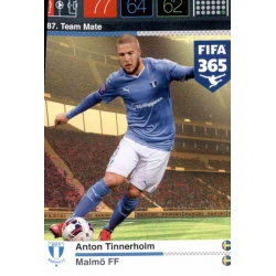 Anton Tinnerholm Malmö FF 87 FIFA 365 Adrenalyn XL 2015-16