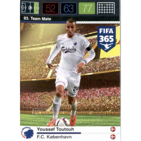 Youssef Toutouh FC København 93 FIFA 365 Adrenalyn XL 2015-16