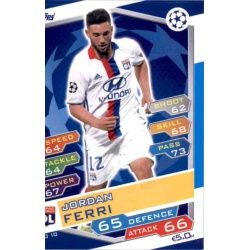 Jordan Ferri Olympique Lyonnais LYO10 Match Attax Champions 2016-17