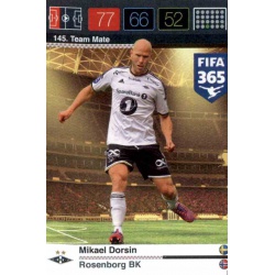 Mikael Dorsin Rosenborg BK 145 FIFA 365 Adrenalyn XL 2015-16