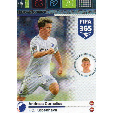 Andreas Cornelius One to Watch FC København 192 FIFA 365 Adrenalyn XL 2015-16