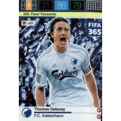 Thomas Delaney Fans Favourites FC København 235 FIFA 365 Adrenalyn XL 2015-16