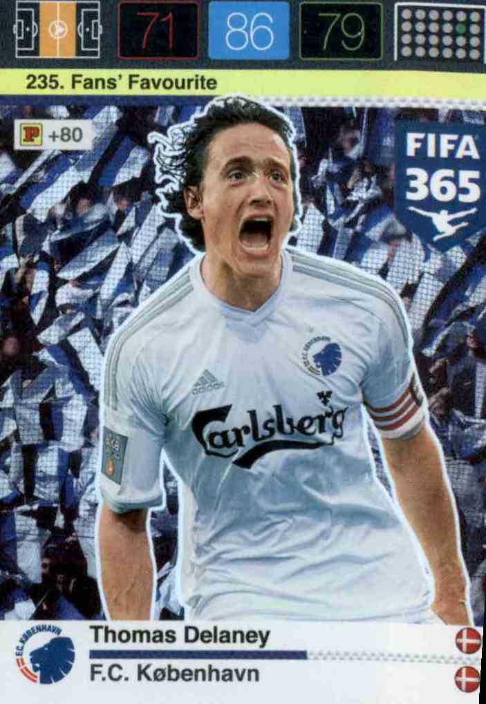 Panini Adrenalyn XL Euro 2020 Thomas Delaney-Limited Edition
