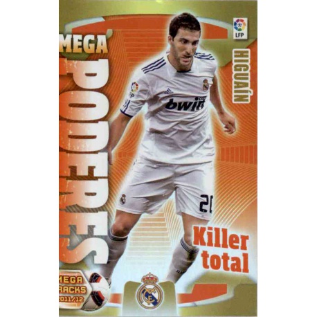 Higuaín Real Madrid Mega Poderes 383 Megacracks 2011-12