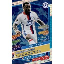 Alexandre Lacazette Goal King LYO17 Match Attax Champions 2016-17