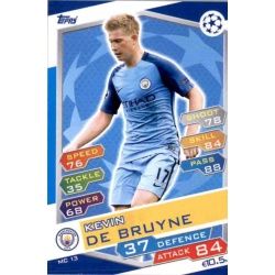 Kevin De Bruyne Manchester City MC13 Match Attax Champions 2016-17