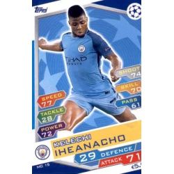 Kelechi Iheanacho Manchester City MC15 Match Attax Champions 2016-17