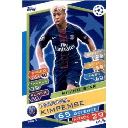 Layvin Kurzawa PSG PSG7 Match Attax Champions 2016-17