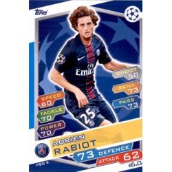 Adrien Rabiot PSG PSG9 Match Attax Champions 2016-17
