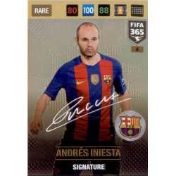 Andrés Iniesta Signature Barcelona 4 Andrés Iniesta