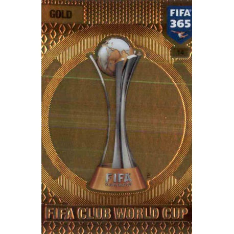 FIFA Club World Cup Trophy 14 FIFA 365 Adrenalyn XL 2017