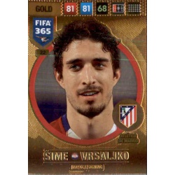 Sime Vrsaljko Impact Signing Atletico Madrid 22 FIFA 365 Adrenalyn XL 2017