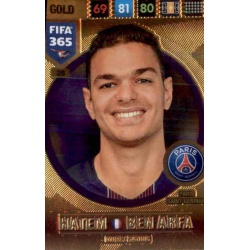 Hatem Ben Arfa Impact Signing Paris Saint-Germain 28 FIFA 365 Adrenalyn XL 2017