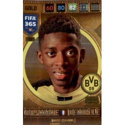 Ousmane Dembélé Impact Signing Borussia Dortmund 32 FIFA 365 Adrenalyn XL 2017
