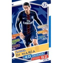 Ángel Di María PSG PSG16 Match Attax Champions 2016-17