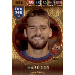 Alisson Impact Signing Roma 41 FIFA 365 Adrenalyn XL 2017