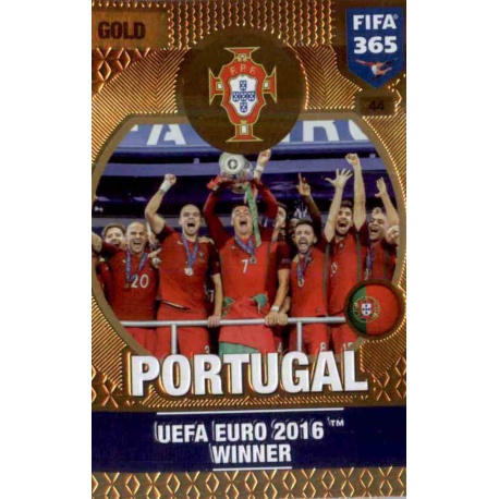 UEFA Euro 2016 Winner Portugal 44 FIFA 365 Adrenalyn XL 2017