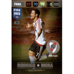 Rodrigo Mora Fans Favourite River Plate 49 FIFA 365 Adrenalyn XL 2017