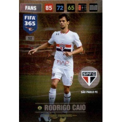 Rodrigo Caio Fans Favourite Sao Paulo 52 FIFA 365 Adrenalyn XL 2017