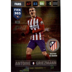 Antoine Griezmann Fans Favourite Atletico Madrid 55 FIFA 365 Adrenalyn XL 2017