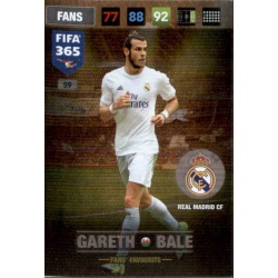 Gareth Bale Fans Favourite Real Madrid 59 FIFA 365 Adrenalyn XL 2017