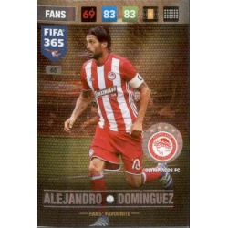 Alejandro Dominguez Fans Favourite Olympiacos 65 FIFA 365 Adrenalyn XL 2017