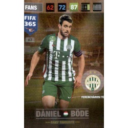 Dániel Böde Fans Favourite Ferencvárosi 67