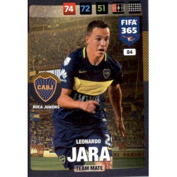 Leonardo Jara Boca Juniors 84 FIFA 365 Adrenalyn XL 2017
