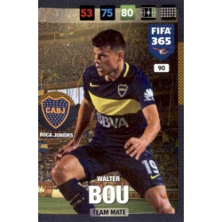 Walter Bou Boca Juniors 90 FIFA 365 Adrenalyn XL 2017