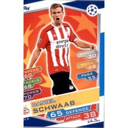 Daniel Schwaab PSV Eindhoven PSV6 Match Attax Champions 2016-17