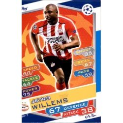 Jetro Willems PSV Eindhoven PSV7 Match Attax Champions 2016-17
