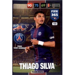 Thiago Silva Paris Saint-Germain 155 FIFA 365 Adrenalyn XL 2017