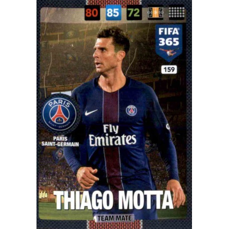 Thiago Motta Paris Saint-Germain 159 FIFA 365 Adrenalyn XL 2017