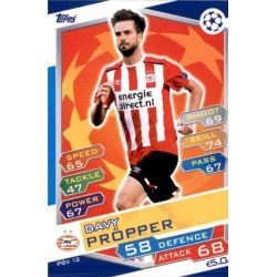 Davy Pröpper PSV Eindhoven PSV12 Match Attax Champions 2016-17
