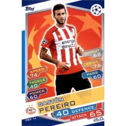 Gastón Pereiro PSV Eindhoven PSV14 Match Attax Champions 2016-17