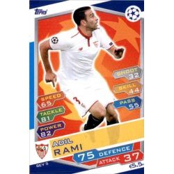 Adil Rami Sevilla SEV5 Match Attax Champions 2016-17