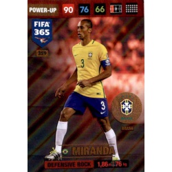 Miranda Defensive Rock Brazil 359 FIFA 365 Adrenalyn XL 2017