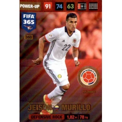 Jeison Murillo Defensive Rock Colombia 360 FIFA 365 Adrenalyn XL 2017