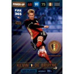 Kevin De Bruyne Key Player Belgium 365 FIFA 365 Adrenalyn XL 2017