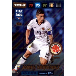 James Rodriguez Key Player Colombia 369 FIFA 365 Adrenalyn XL 2017