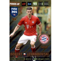Robert Lewandowski Goal Machine Bayern Munchen 374 FIFA 365 Adrenalyn XL 2017