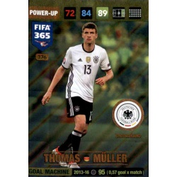 Thomas Muller Goal Machine Germany 376 FIFA 365 Adrenalyn XL 2017