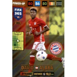 David Alaba Dynamo Bayern Munchen 383 FIFA 365 Adrenalyn XL 2017