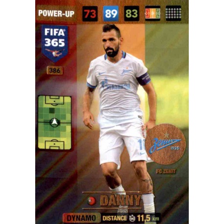 Danny Dynamo Zenit 386 FIFA 365 Adrenalyn XL 2017