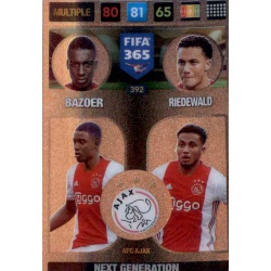 Bazoer - Riedewald Next Generation Ajax 392 FIFA 365 Adrenalyn XL 2017